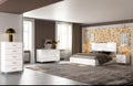 Bellmore Glossy White 5 pcs. Bedroom Set