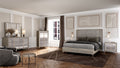 Seaford Glossy Grey 5 pcs. Queen Size Bedroom Set